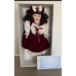 Vintage Porcelain Doll 1995 Sarah Jane